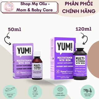 [DATE T4/2025] Vitamin tổng hợp bổ sung thêm sắt Novaferrum cho bé từ sơ sinh 50ml - 120ml