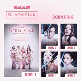 POSTER A4 DÁN TƯỜNG BLACKPINK BORN PINK