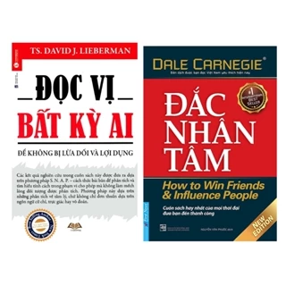 Sách Combo 2 Cuốn: Đọc Vị Bất Kỳ Ai + Đắc Nhân Tâm