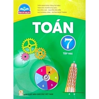 Sách giáo khoa Toán 7 tập 2 - Chân Trời Sáng Tạo - Bán kèm bao sách và bút chì 2B