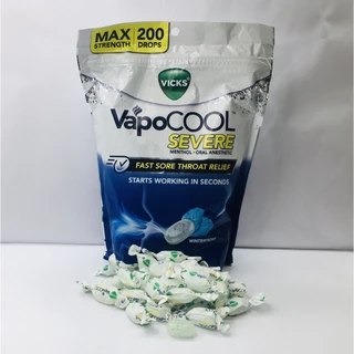 Kẹo ngậm giảm ho bạc hà VapoCool 20 viên của Mỹ-Made in USA