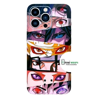 Tấm dán Skin Mặt Sau Naruto FULL VIỀN Dành Cho 13prm , 12prm , 11prm , x , xsm , ip11 , ip12 , ip13 - FukiShop