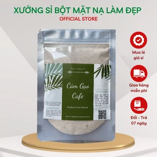 1kg Bột Cám Gạo Cafe Nguyên Chất giá sỉ, Giúp Trắng Da, Tẩy Da Chết