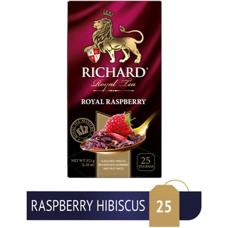 Trà Thảo Mộc Trái Cây Túi Lọc Thượng Hạng Hiệu Richard Hương Mâm Xôi - Tea Richard Royal Raspberry