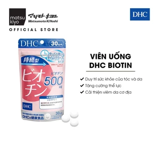 Viên uống bổ sung biotin DHC Sustained Release Biotin - 30 viên