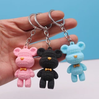 Móc Khoá Gấu Nhám Bearbrick Siêu Dễ Thương Mẫu Mới Hot