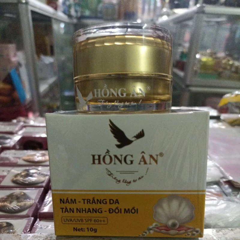 Kem Hồng Ân trắng da ngừa nám