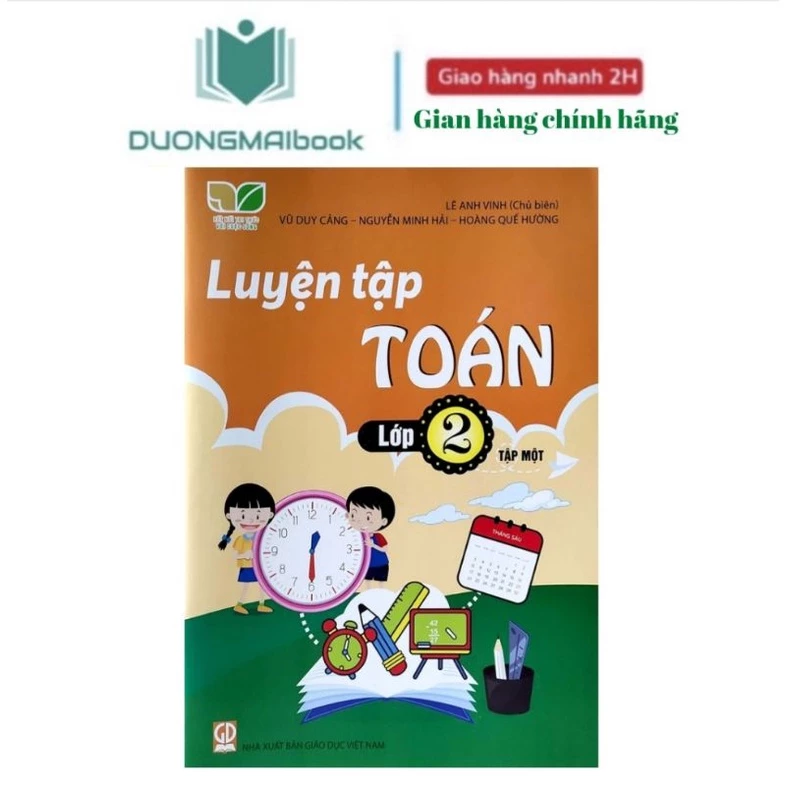 Sách - Luyện tập toán 2 - Kết nối tri thức - NXB Giáo dục