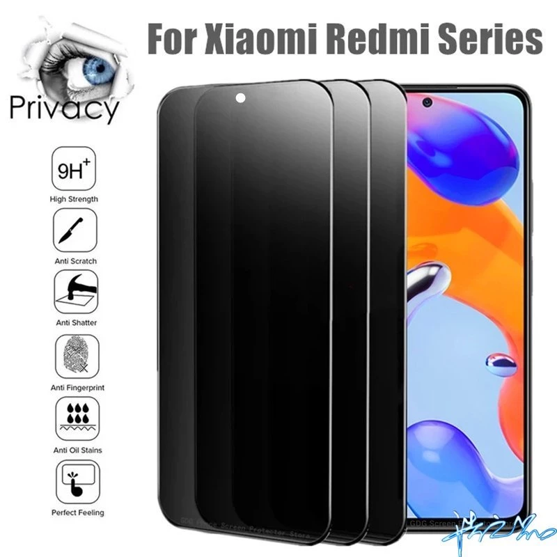 Kính Cường Lực Bảo Vệ Riêng Tư 2 Tặng 1 Cho Redmi Note 11 11S Pro 10 10S Pro 9 9S Pro Redmi 10 10C 9T 9A 9C 9 8A 8 7 10D