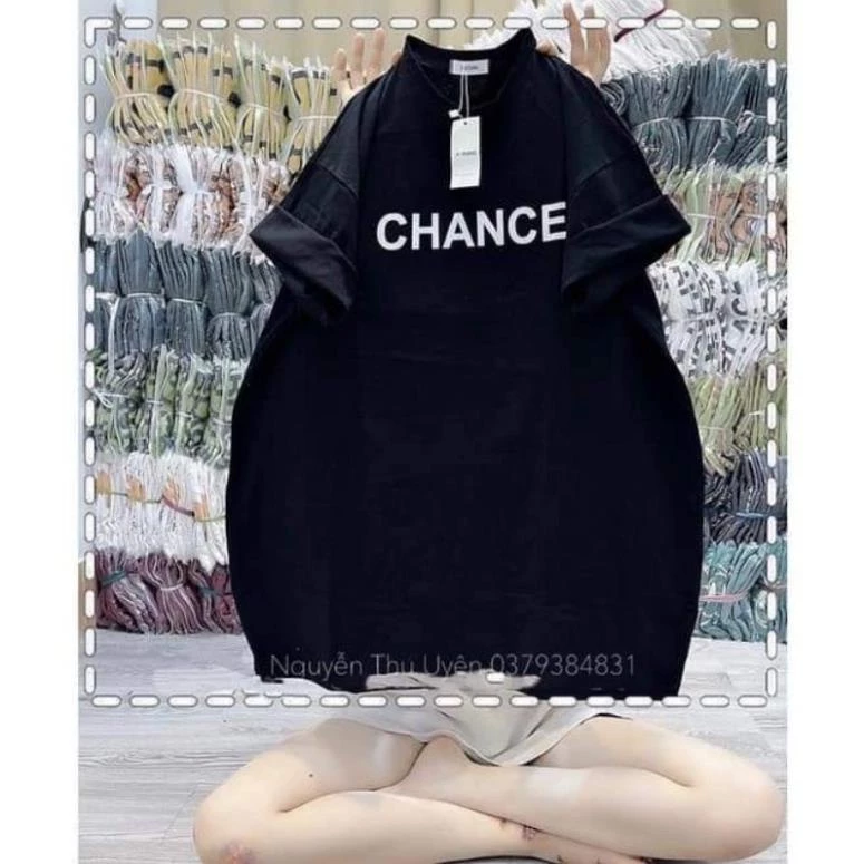 Áo Thun Cotton 3158 Form Rộng Nam Nữ Unisex CHANCE