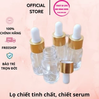 Lọ chiết tinh chất, chiết serum có núm bóp tinh chất - dung tích 5ml - 10ml