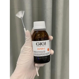 Tinh chất làm trắng Gigi Ester C Mandelic 13% &Salicylic 2% Peel da thiên dầu ,vết thâm mụn,nám ,cần làm sáng