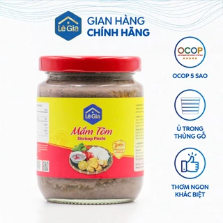 [OCOP 5 sao Quốc Gia] Mắm tôm Lê Gia Thanh Hóa - hũ thủy tinh 280ml