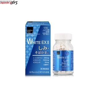 Viên uống trắng da Skin White EX II 270 viên Nhật Bản