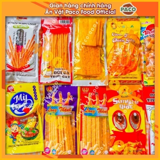 [Sẵn hàng] Tăm que cay tẩm vị ăn liền snack bim bim nhiều loại Hằng Đại/Thế Giai Việt Nam 20g-30g