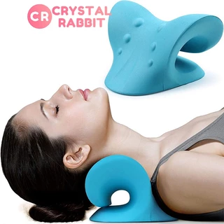 Gối Mát Xa massage Thư Giãn Vai Và Cổ Giảm Đau Tiện Lợi Giãn Vai Cổ Chỉnh Cột Sống Cổ mát xa giảm