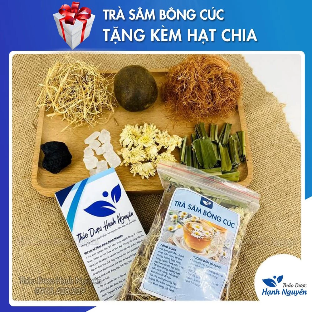 Trà Sâm Bông Cúc (1 set nấu 5-7 lit nước)