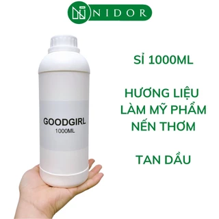 Hương liệu mỹ phẩm 1000ml, hương làm nước hoa, nến thơm - Nguyên liệu làm mỹ phẩm Handmade