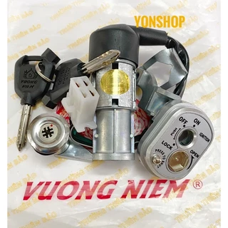 Bộ Ổ Khoá Xe RSX 100 Chìa 8 Cạnh Chống Trộm Hàng Cao Cấp Chính Hãng VƯƠNG NIỆM