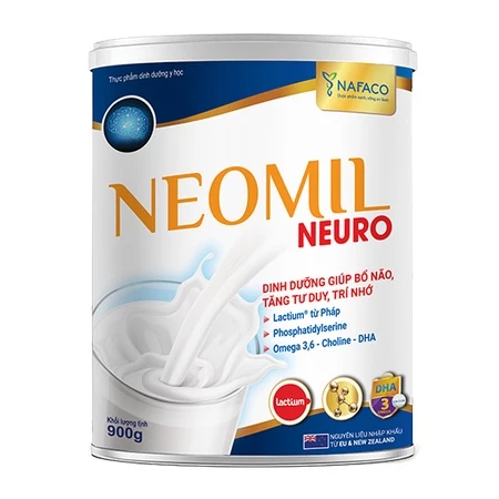 Sữa bột NEOMIL NEURO ( dinh dưỡng y học giúp bổ não, cải thiện trí nhớ)