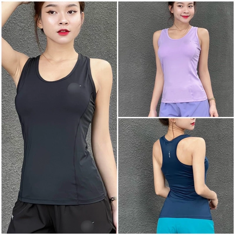 Áo Thun Thể Thao Tập Gym Yoga Nữ Dáng 3 Lỗ NK Vải Thun Lạnh Co Giãn Tốt