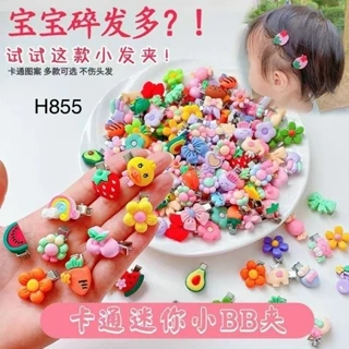 5 kẹp mái nhiều hình loại 1 dễ thương cho bé