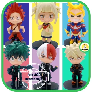 Mô hình My Hero Academia Học viện siêu anh hùng Toga Himiko Deku Bakugo Todoroki All Might tiệm đồ chơi Beocaz có sẵn