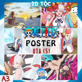 Tranh Poster A3 Dán Tường Uta (5) Anime Manga One Piece - 2D Tộc Shop