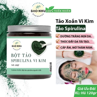 Bột Tảo Xoắn Spirulina Nhật nguyên chất vi kim Spa