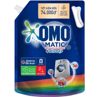 Nước giặt OMO Matic chuyên dụng Cửa Trước 3.6kg (bao bì thay đổi theo từng đợt sản xuất)