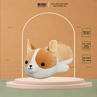 Gấu bông chó corgi nằm mông to dễ thương