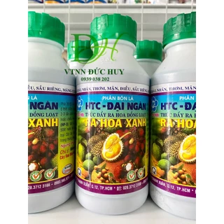 Phân bón lá HTC ĐẠI NGÀN chai 500ml – RA HOA XANH GIÚP TRÁI CÂY CHÍN NHANH