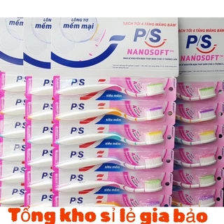 (SALE SỐC) SỈ 10+ TẶNG 2 BÀN CHẢI ĐÁNH RĂNG P/S HÀNG CAO CẤP ĐẦU LÔNG SIÊU MỀM