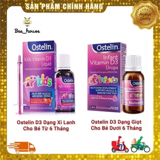 Vitamin D ostelin cho trẻ sơ sinh nội địa Úc