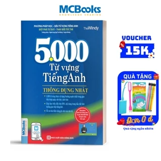 Sách - 5000 Từ Vựng Tiếng Anh Thông Dụng Nhất Dành Cho Người Học Cơ Bản - Học Kèm App Online