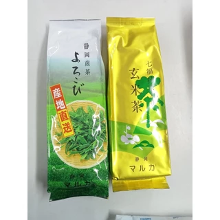 Trà xanh Maruka Sencha 500G / Trà xanh matcha gạo lứt rang Matcha Genmaicha 500G