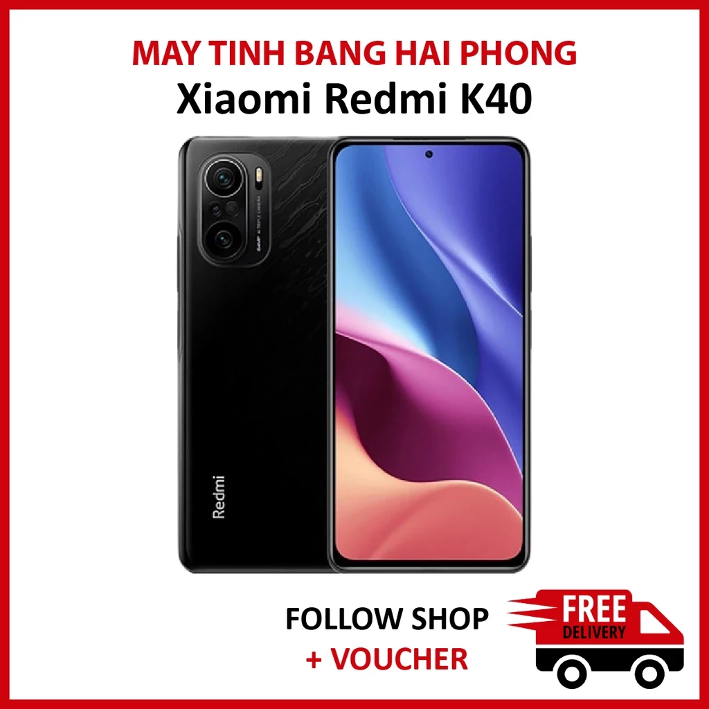 Điện thoại Xiaomi Redmi K40, ram 8/128 chip snap 870 chiến mọi loại game cấu hình siêu khủng thiết kế đẹp