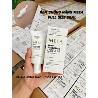 (FULL SIZE 50ML) KEM CHỐNG NẮNG MEEA CHÍNH HÃNG HÀNG SẴN