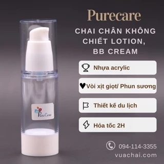 Chai chân không 5ml 10ml 15ml 30ml chiết nước hoa, toner tinh dầu, Xịt giọt/Phun sương, Chống oxy hóa