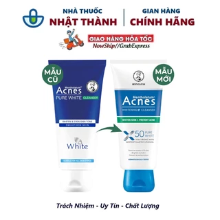 Sữa rửa mặt dưỡng trắng - ngăn ngừa mụn Acnes Pure White Cleanser