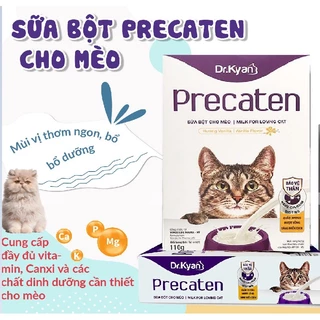 Sữa Bột Cao Cấp Dr.kyan precaten cho Mèo hương Vanilla 110gr