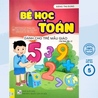 Sách - Bé Học Toán - Dành Cho Trẻ Mẫu Giáo (ND)