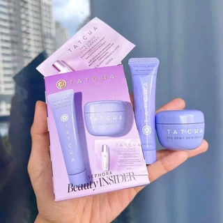 [Mini] Set TATCHA 3 món kem dưỡng,sữa rửa mặt,kem lót