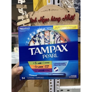 Băng vệ sinh dạng ống xách Mỹ ( tampax pearl)