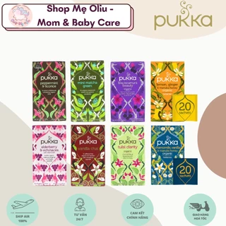 [HÀNG AIR-ĐỦ BILL] - Trà thảo mộc hữu cơ Pukka Organic 20 gói - ĐỦ VỊ