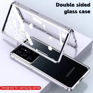 Ốp Điện Thoại Nắp Lật Từ Tính Bảo Vệ 360 Độ Cho Samsung Galaxy A14 A15 A23 A24 A25 A34 A35 A54 A55 A22 A32 5G 4G° Ốp Điện Thoại Cứng Bảo Vệ