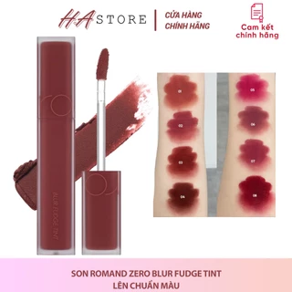 [Full Màu] Son Kem Lì Romand Blur Fudge Tint 5g