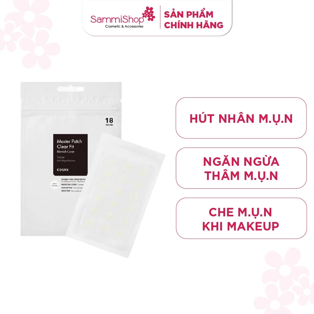 COSRX miếng dán mụn Clear Fit Master Patch