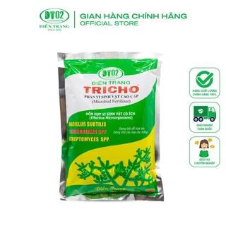 Phân vi sinh vật Trichoderma 500g, nấm Trichoderma, men ủ, phòng ngừa hiệu quả bệnh vàng lá, thối rễ…