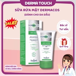 Sữa rửa mặt Dermacos Anti-Acne Deep Cleansing (Hàng nội địa Balan) - Dược mỹ phẩm chính hãng Derma Touch